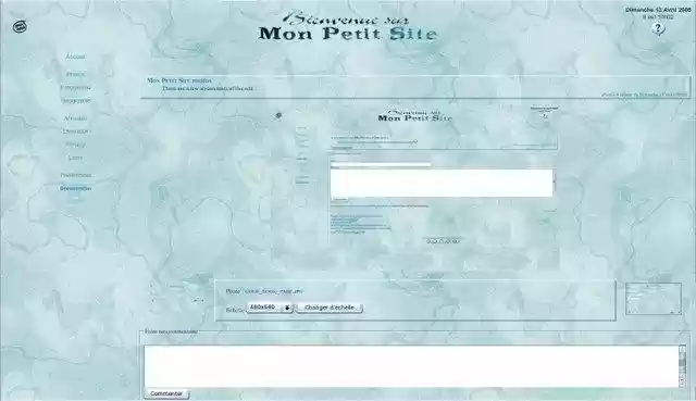 Download web tool or web app Mon petit site