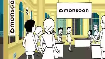 Free download Monsoon Announcement Animation video and edit with RedcoolMedia movie maker MovieStudio video editor online and AudioStudio audio editor onlin