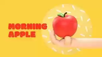 Free download MORNING APPLE video and edit with RedcoolMedia movie maker MovieStudio video editor online and AudioStudio audio editor onlin