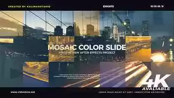 Free download Mosaic Color Slide | After Effects Project Files - Videohive template video and edit with RedcoolMedia movie maker MovieStudio video editor online and AudioStudio audio editor onlin