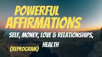 Free download Most Powerful Affirmations Because Thoughts Become Things - SD 480p video and edit with RedcoolMedia movie maker MovieStudio video editor online and AudioStudio audio editor onlin