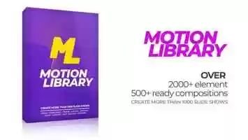 Free download Motion Library Pack | After Effects Project Files - Videohive template video and edit with RedcoolMedia movie maker MovieStudio video editor online and AudioStudio audio editor onlin