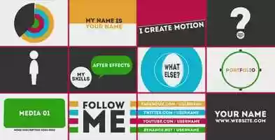 Free download Motion Portfolio | After Effects Project Files - Videohive template video and edit with RedcoolMedia movie maker MovieStudio video editor online and AudioStudio audio editor onlin