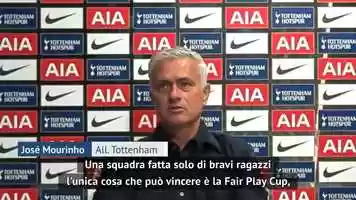 Free download Mourinho La Fair Play Cup La lascio ai bravi ragazzi video and edit with RedcoolMedia movie maker MovieStudio video editor online and AudioStudio audio editor onlin