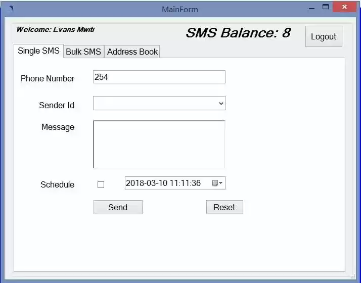 Download web tool or web app MoveSMS