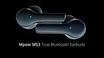 Free download Mpow MS3 True Bluetooth Earbuds.mp4 video and edit with RedcoolMedia movie maker MovieStudio video editor online and AudioStudio audio editor onlin