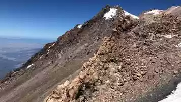 Free download Mt. Shasta, California - View from above Misery Hill after leaving the summit video and edit with RedcoolMedia movie maker MovieStudio video editor online and AudioStudio audio editor onlin