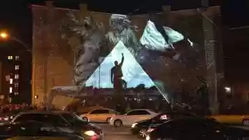 Free download Mural Projection Mapping - Faith XLVII  Inka Kendzia -  BLINK Light Festival video and edit with RedcoolMedia movie maker MovieStudio video editor online and AudioStudio audio editor onlin