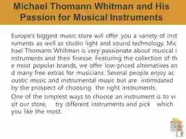 Free download Musical Instrument Store of Michael Thomann in Boston video and edit with RedcoolMedia movie maker MovieStudio video editor online and AudioStudio audio editor onlin