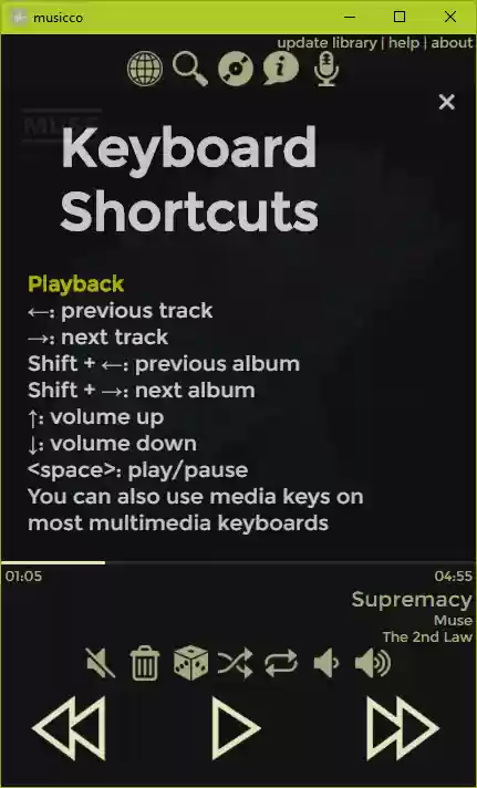 Download web tool or web app musicco