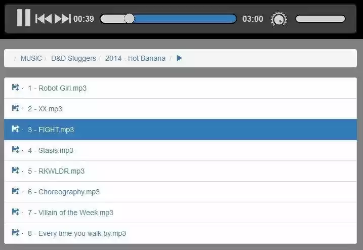 Download web tool or web app Music Library Player Download web tool or web app Music Library Player