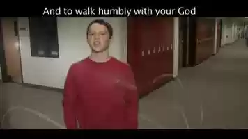 Free download Music Video: Walk Humbly (Micah 6:8) video and edit with RedcoolMedia movie maker MovieStudio video editor online and AudioStudio audio editor onlin
