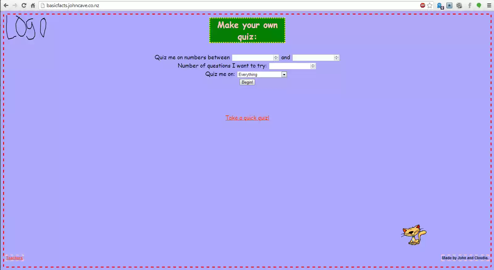 Download web tool or web app My Basic Facts Quiz Download web tool or web app My Basic Facts Quiz