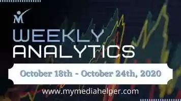 Free download My Media Helper - Analytics Check - October 18th to October 24th, 2020.mp4 video and edit with RedcoolMedia movie maker MovieStudio video editor online and AudioStudio audio editor onlin