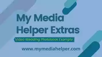 Free download My Media Helper Examples - Photo Book Wedding Album Pictures Special Effects Promotional Example.mp4 video and edit with RedcoolMedia movie maker MovieStudio video editor online and AudioStudio audio editor onlin