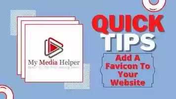Free download My Media Helper Quick Tip - Favicon Generator Add ICO Icon Logo Image to your WordPress Website video and edit with RedcoolMedia movie maker MovieStudio video editor online and AudioStudio audio editor onlin