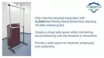 Free download MySafeWall Rolling Stand Shield video and edit with RedcoolMedia movie maker MovieStudio video editor online and AudioStudio audio editor onlin
