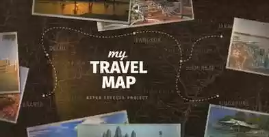 Free download My Travel Map Motion Design video and edit with RedcoolMedia movie maker MovieStudio video editor online and AudioStudio audio editor onlin
