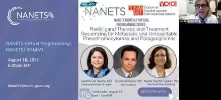 Free download NANETS Monthly Virtual Programming Series: NANETS  SNMMI: Radioligand Therapy and Treatment Sequencing Pheo/Para video and edit with RedcoolMedia movie maker MovieStudio video editor online and AudioStudio audio editor onlin