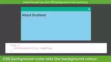 Free download National 5 Computing Science: Describe and use the CSS background-color property video and edit with RedcoolMedia movie maker MovieStudio video editor online and AudioStudio audio editor onlin