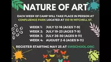 Free download Nature of Art Summer Camp 2021 video and edit with RedcoolMedia movie maker MovieStudio video editor online and AudioStudio audio editor onlin