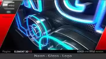 Free download Neon Glass Logo | After Effects Project Files - Videohive template video and edit with RedcoolMedia movie maker MovieStudio video editor online and AudioStudio audio editor onlin