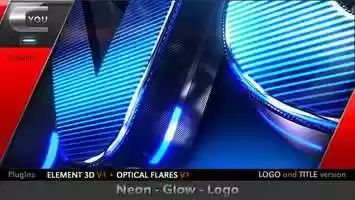 Free download Neon Glow Logo | After Effects Template video and edit with RedcoolMedia movie maker MovieStudio video editor online and AudioStudio audio editor onlin