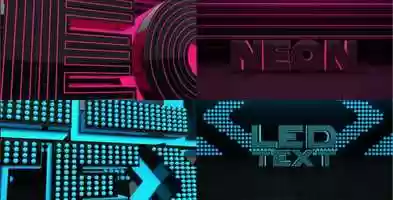 Free download Neon  LEDS | Cinema 4D Templates - Videohive video and edit with RedcoolMedia movie maker MovieStudio video editor online and AudioStudio audio editor onlin