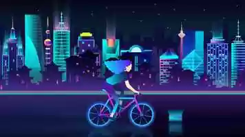 Free download Neon Rider video and edit with RedcoolMedia movie maker MovieStudio video editor online and AudioStudio audio editor onlin