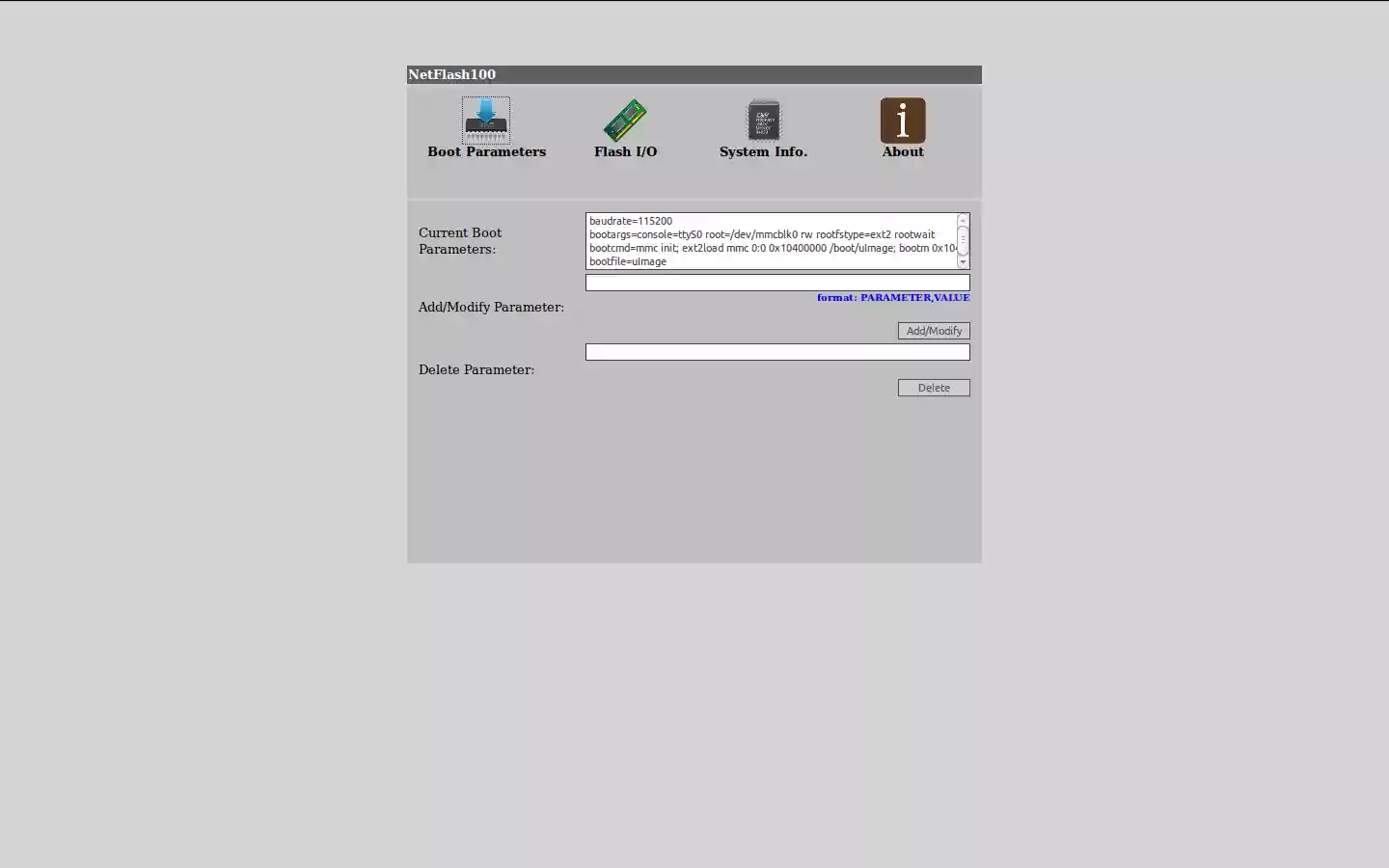 Download web tool or web app NetFlash100 Download web tool or web app NetFlash100
