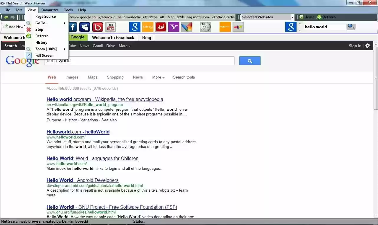 Download web tool or web app Net Search Web Browser Download web tool or web app Net Search Web Browser