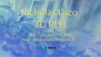 Free download Nicholas Lazo - 3D Animation Reel video and edit with RedcoolMedia movie maker MovieStudio video editor online and AudioStudio audio editor onlin