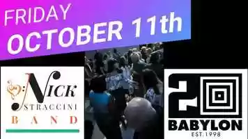 Free download Nick Straccini Band Babylon Promo 11-10-2019 video and edit with RedcoolMedia movie maker MovieStudio video editor online and AudioStudio audio editor onlin