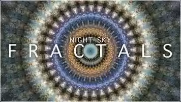Free download NIGHT SKY FRACTALS - 4K video and edit with RedcoolMedia movie maker MovieStudio video editor online and AudioStudio audio editor onlin