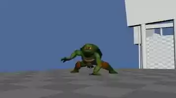 Free download Ninja Turtle Action Shot video and edit with RedcoolMedia movie maker MovieStudio video editor online and AudioStudio audio editor onlin