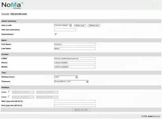 Download web tool or web app NoMa