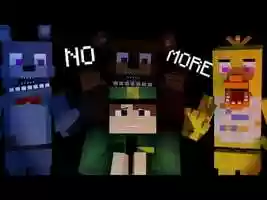 No More / Full Animation / Minecraft FNAF 1 Music Video (song by  Natewantstobattle)