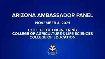 Free download November 4-Arizona Ambassador Panel video and edit with RedcoolMedia movie maker MovieStudio video editor online and AudioStudio audio editor onlin