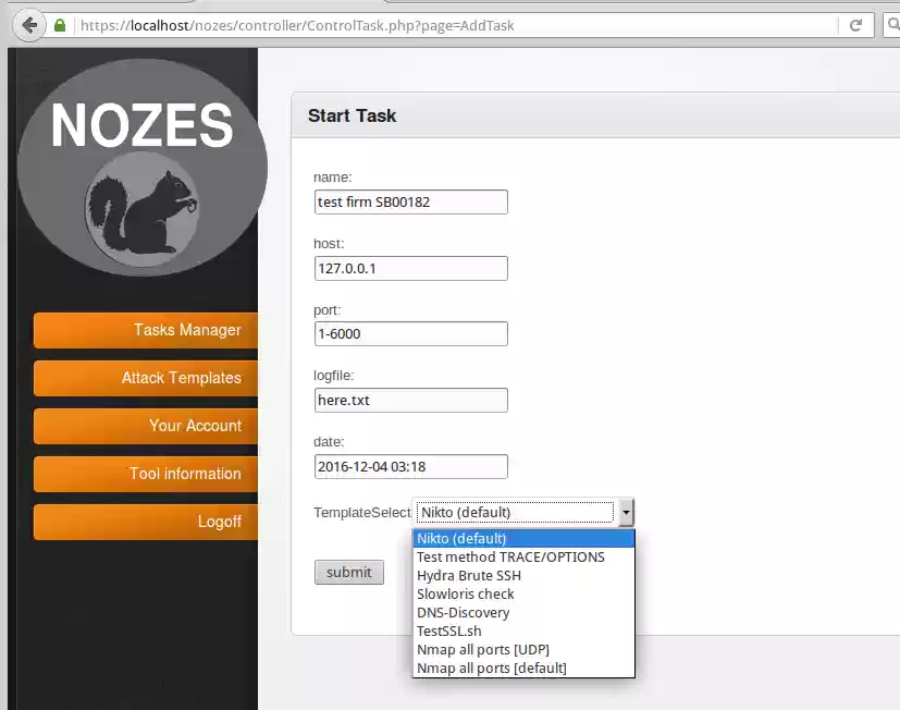 Download web tool or web app Nozes_cmd-manager
