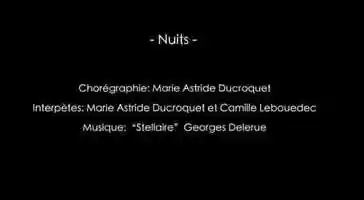 Free download Nuits, trailer video and edit with RedcoolMedia movie maker MovieStudio video editor online and AudioStudio audio editor onlin