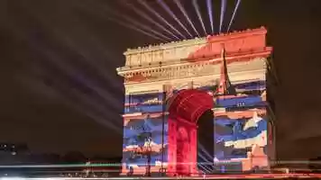 Free download NYE 2018 _ video projection _ Paris, Arc de triomphe video and edit with RedcoolMedia movie maker MovieStudio video editor online and AudioStudio audio editor onlin