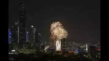 Free download NYE 2019 Fireworks video and edit with RedcoolMedia movie maker MovieStudio video editor online and AudioStudio audio editor onlin