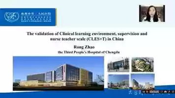 Free download OA9 The validation of Clinical Learning Environment, Supervision and Nurse Teacher (CLES+T) scale in China.mp4 video and edit with RedcoolMedia movie maker MovieStudio video editor online and AudioStudio audio editor onlin