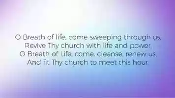 Free download O Breath of Life - Budleigh Salterton BC video and edit with RedcoolMedia movie maker MovieStudio video editor online and AudioStudio audio editor onlin