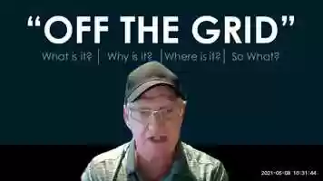 Free download Off the Grid Update 8May2021- message from Graeme Jeffs video and edit with RedcoolMedia movie maker MovieStudio video editor online and AudioStudio audio editor onlin
