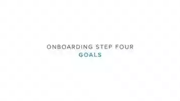 Free download Onboarding: Step 4 - Goals video and edit with RedcoolMedia movie maker MovieStudio video editor online and AudioStudio audio editor onlin