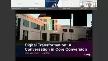 Free download On-Demand Webinar: Digital Transformation - A Conversation in Core Conversion video and edit with RedcoolMedia movie maker MovieStudio video editor online and AudioStudio audio editor onlin