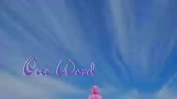 Free download One Word video and edit with RedcoolMedia movie maker MovieStudio video editor online and AudioStudio audio editor onlin