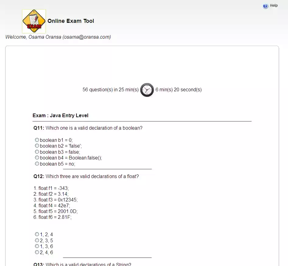 Download web tool or web app Online Exam System Download web tool or web app Online Exam System