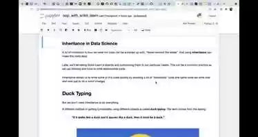 Free download OOP with Scikit-Learn video and edit with RedcoolMedia movie maker MovieStudio video editor online and AudioStudio audio editor onlin